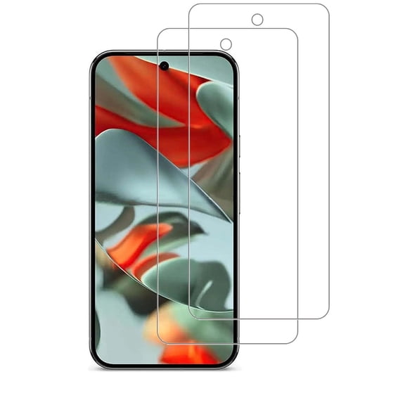 VIESUP 2PACK Screen Protector Compatible with Google Pixel 9 Pro 2024 HD Clear Tempered Glass - 9H Hardness Case Friendly Anti-Scratch