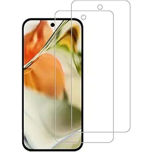 VIESUP 2PACK Screen Protector Compatible with Google Pixel 9 Pro Fold Clear Glass,Easy Installation Anti-Scratch Protective Glass