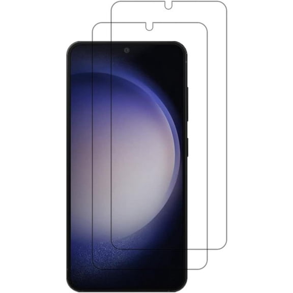 VIESUP 2Pack HD Clear Screen Protector Tempered Glass Compatible with Samsung Galaxy S23 5G 2023 SM-S911U1 - 9H Hardness Case Friendly Anti-Scratch Screen Protector Protective Tempered Glass