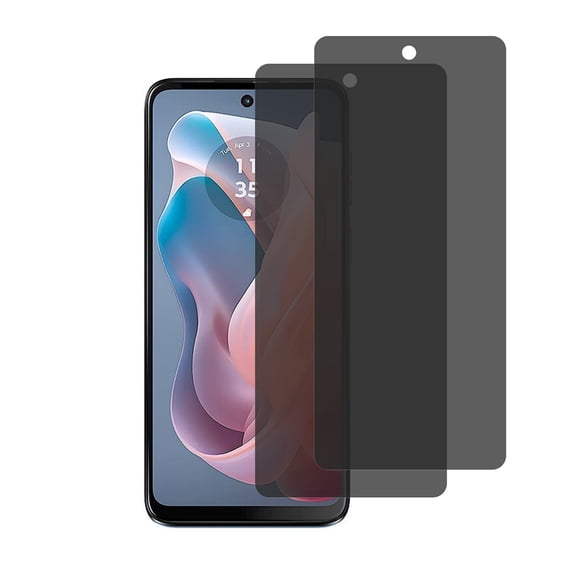 VIESUP 2Pack Privacy Screen Protector Compatible with Motorola Moto G Play (2024) 6.5" , Anti-spy Anti-Scratch Easy Install Tempered Glass