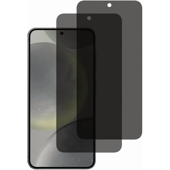 VIESUP 2Pack Privacyv Screen Protector Compatible with Samsung Galaxy S24+ /S24 Plus 6.7" SM-S926U [Support Fingerprint Unlock] [Flexible Soft], Anti-spy Soft Protective Film