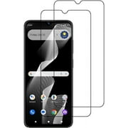 VIESUP 2Pack Screen Protector Compatible with Cricket Debut S3 Tempered Glass 9H Hardness, Anti Scratch, Bubble Free, Easy to Install HD Clear Protective Glass