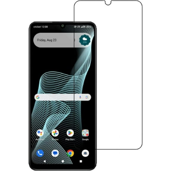 VIESUP 2Pack Screen Protector Compatible with Cricket Icon 6 Tempered Glass 9H Hardness, Anti Scratch, Bubble Free, Easy to Install HD Clear Protective Glass