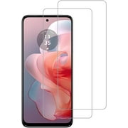 VIESUP 2Pack Screen Protector Compatible with Motolora Moto G Power 5G 2024 Tempered Glass 9H Hardness, Anti Scratch, Bubble Free, Easy to Install HD Protective Film