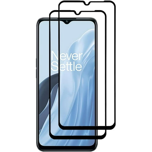 VIESUP 2Pack Screen Protector Compatible with OnePlus Nord N300 5G Phone (6.56") 2022 Full Coverage Anti-scratch Easy Installation Screen Tempered Glass Protective Film