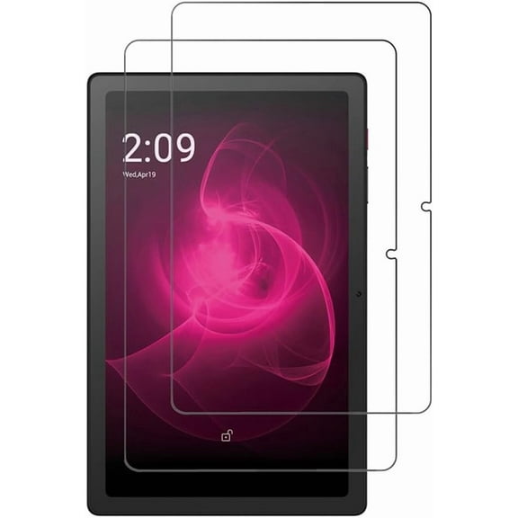 VIESUP 2Pack Screen Protector Compatible with T-Mobile REVVL Tab (2023) 10.36" Tempered Glass 9H Hardness, Anti Scratch, Bubble Free, Easy to Install HD Clear Protective Film