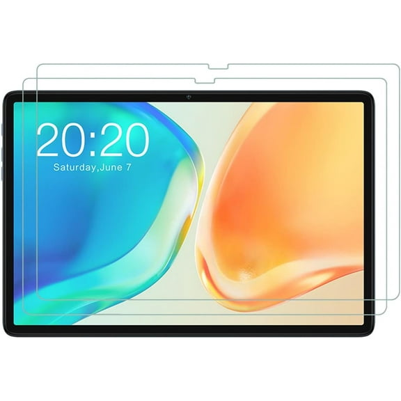 VIESUP 2Pack Screen Protector Compatible with TECLAST M40 PLUS/Android 12 (10 Inch) Tempered Glass 9H Hardness, Anti Scratch, Bubble Free, Easy to Install HD Clear Protective Film
