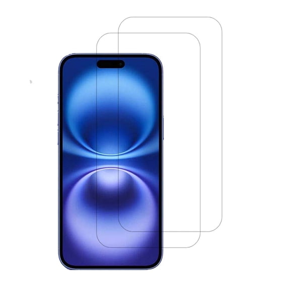 VIESUP 2Pack Screen Protector Compatible with Iphone 16 2024 6.1", 9H Hardness Clear Screen Tempered Glass Ultra Thin Anti-Scratch