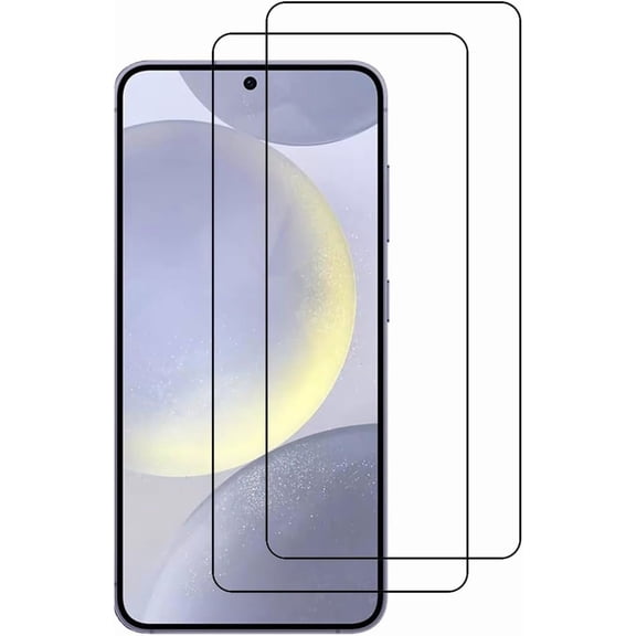 VIESUP 2Pack Screen Protector Compatible with Samsung Galaxy S24 6.2" SM-S921U Full Coverage ,HD Scratch Resistant Full Protection Tempered Glass