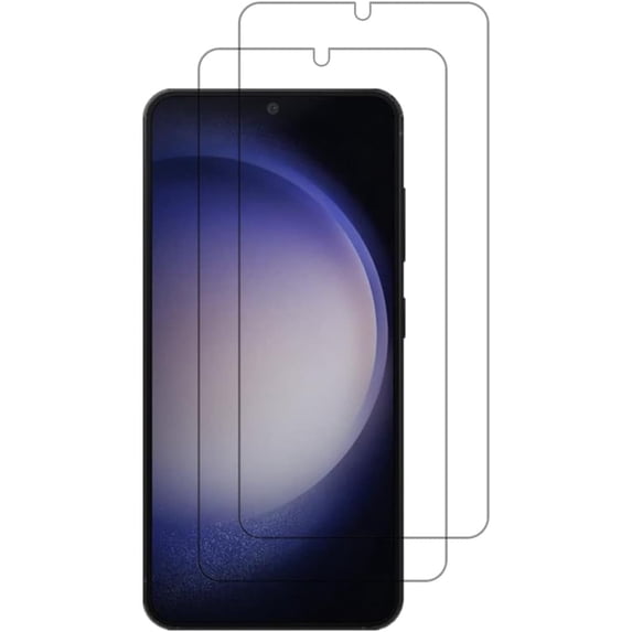 VIESUP 2Pack Screen Protector Tempered Glass Compatible with Samsung Galaxy S23+ PLUS 5G 2023 S916U HD Clear - 9H Hardness Screen Protector