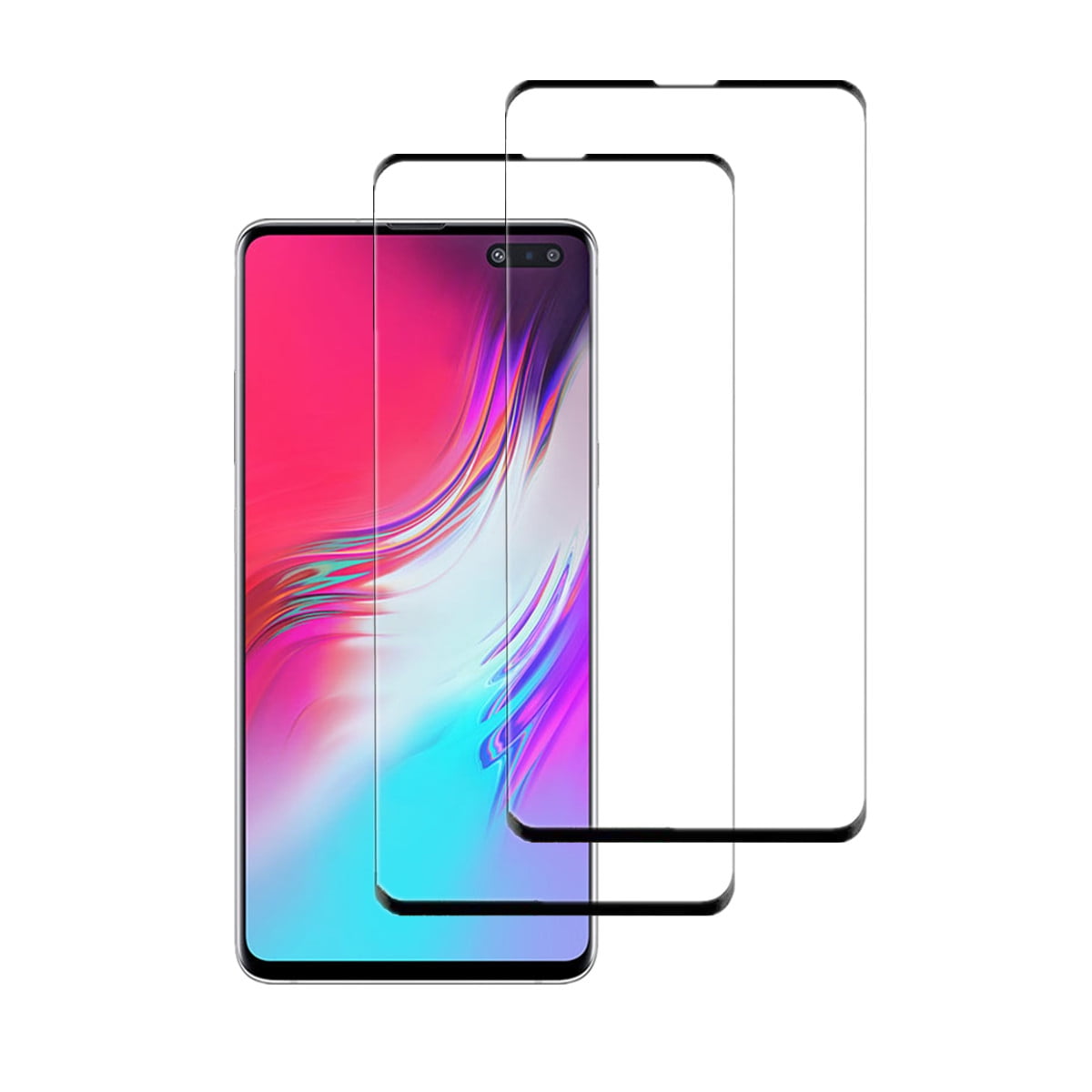 Pack] Galaxy S10 5G Tempered Glass Screen Protector Camera
