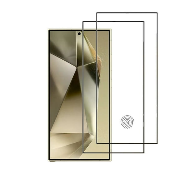 VIESUP for Samsung Galaxy S24 Ultra Full Cover Screen Protector , [2-Pack] Scratch Resistant Full Protection Tempered Glass for Samsung Galaxy S24 Ultra