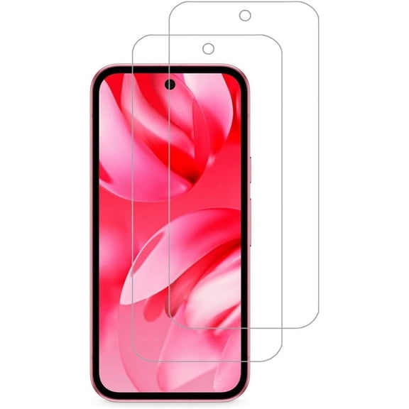 VIESUP Screen Protector for Google Pixel 9a 2025 ,2-pack High Clear HD Anti-Scratch Tempered Glass Protective Protector for Google Pixel 9a 2025