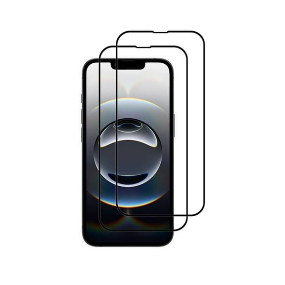 VIESUP Screen Protector for Iphone 16e ,2-pack Black Full Coverage Anti-Scratch Tempered Glass Protective Protector for Iphone 16e