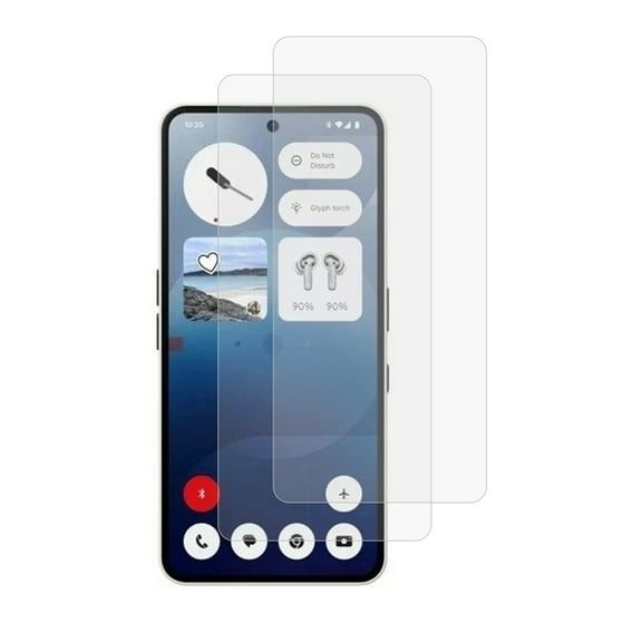 VIESUP Screen Protector for Nothing Phone 3a 2025 ,2-pack High Clear HD Anti-Scratch Tempered Glass Protective Protector for Nothing Phone 3a 2025