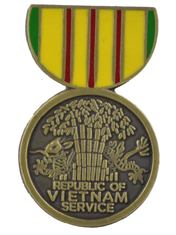VIETNAM SERVICE HAT PIN