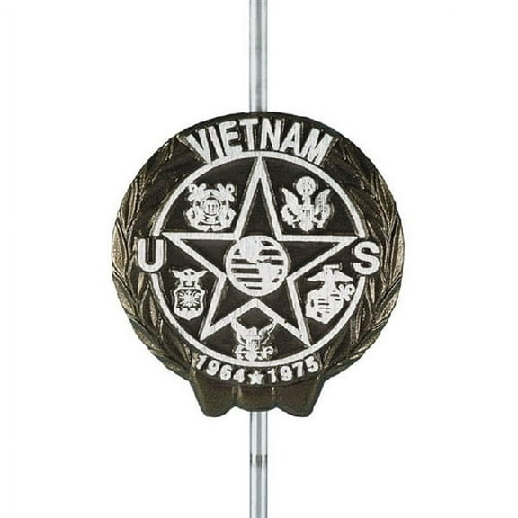 VIETNAM WAR ALUMINUM GRAVE MARKER
