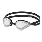 VIEW Swimming Gear V-230ASA Blade Orca SWIPE Anti-Fog Racing Swim Goggles, Clear/Dark Silver Mirrored Lens