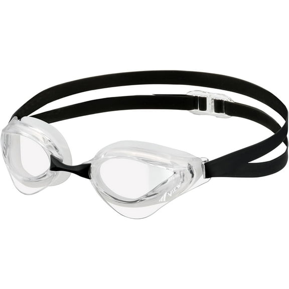 VIEW Swimming Gear V-230ASA Blade Orca SWIPE Anti-Fog Racing Swim Goggles, Clear