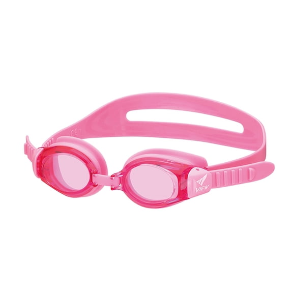 VIEW Swimming Gear V-730JASA SWIPE Youth Swim Goggles, Pink