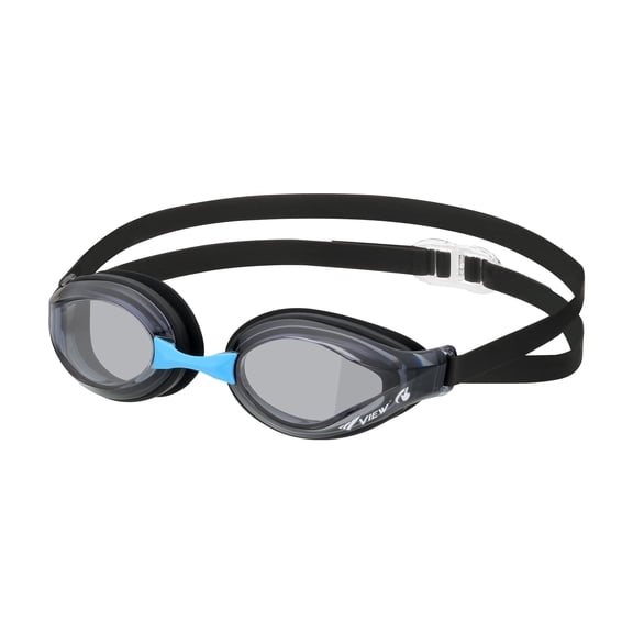 VIEW V-260JASA Try Junior SWIPE Anti-Fog Racing Swim Goggles, Smoke