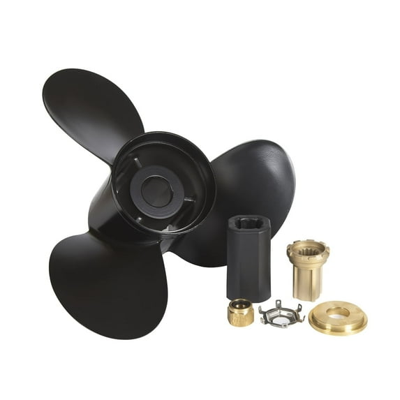 VIF 48-832830A45 Upgrade Aluminum Propeller,14 1/2 x 19 Prop for Mercury Outboard Engines 135-300 HP, 15 Spline Tooth,RH(Hub Kits Included)