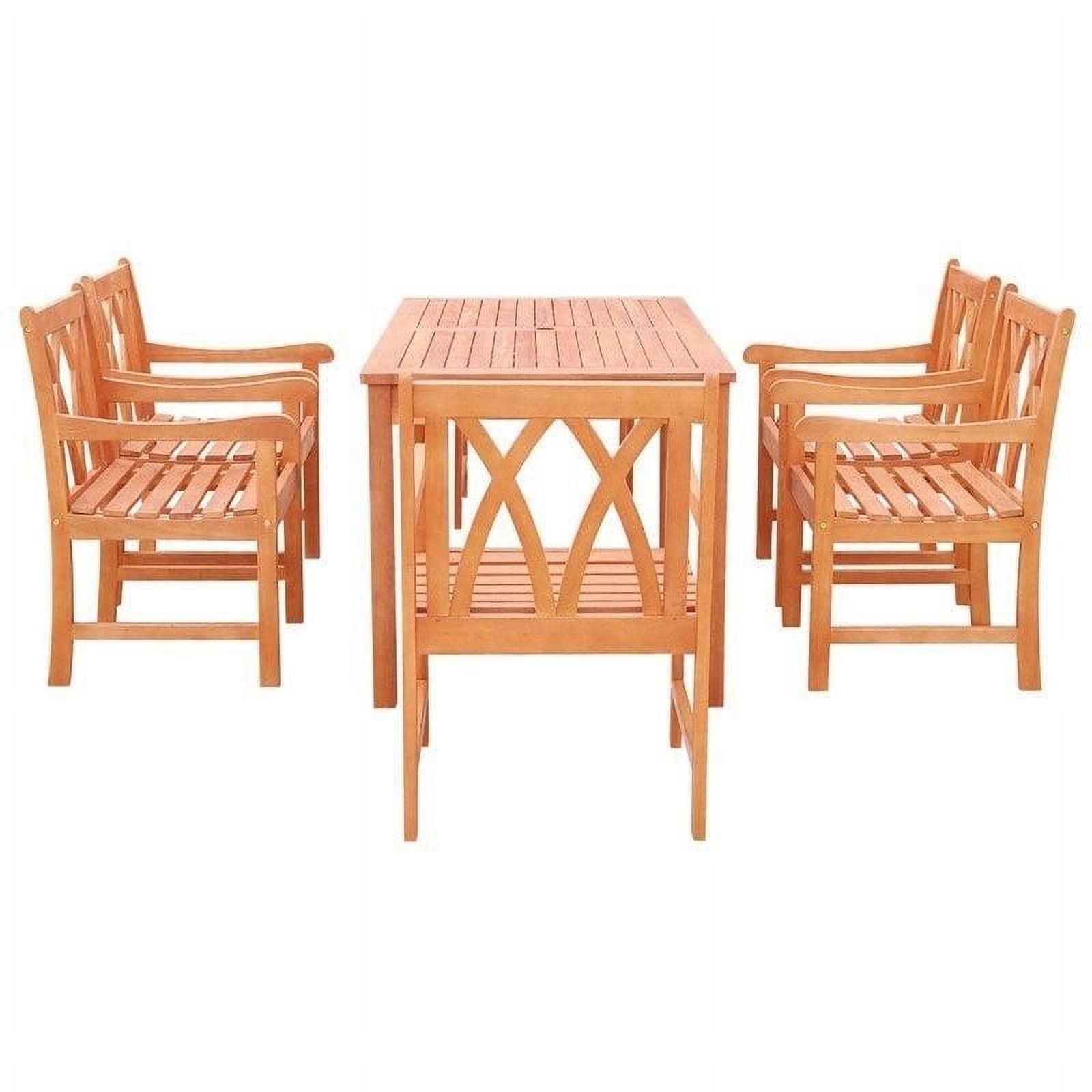 Vifah malibu 7 online piece dining set