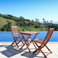 thumbnail image 1 of VIFAH Wood Outdoor Bistro Set, 1 of 4