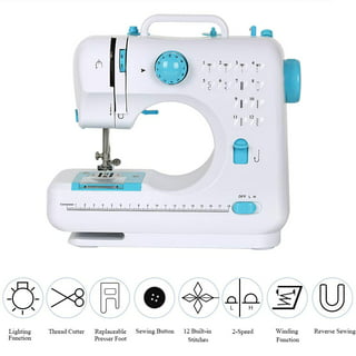 Hilitand Mini Single Stitch Handheld Sewing Machine Portable Stitch Manual Portable Sewing Machine for Home Travel Use
