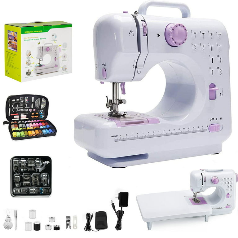 Sew Easy Mini Portable Sewing Machine with Accessories 