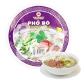 thumbnail image 1 of VIFON Vietnamese Beef Pho (Pho Bo), Authentic Instant Rice Noodle Soup with Savory Beef Flavored Broth, Traditional Vietnamese Pho, 2.12 oz Each, Pack of 12 bowls, 1 of 2