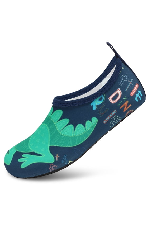 Kids Water Shoes Girls Boys Quick Dry Aqua Socks for Beach Swim Outdoor Sports BigDinosaur