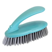VIGAR 783 Multifunctional Clothes Brush with Ergonomic Handle and Hard Bristles, PP, Blue and Grey, 16 x 7 x 9 cm