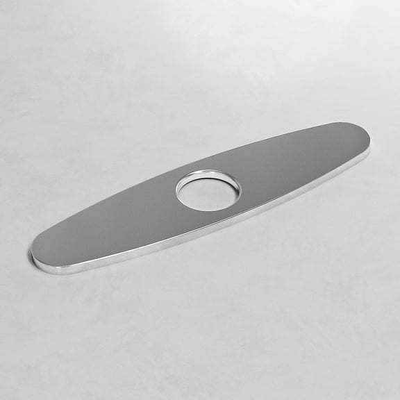 VIGO 10 in. Deck Plate in Chrome