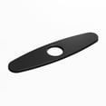 thumbnail image 1 of VIGO 10 in. Kitchen Sink Faucet Hole Cover Deck Plate For 1 or 3 Hole in Matte Black, 1 of 9