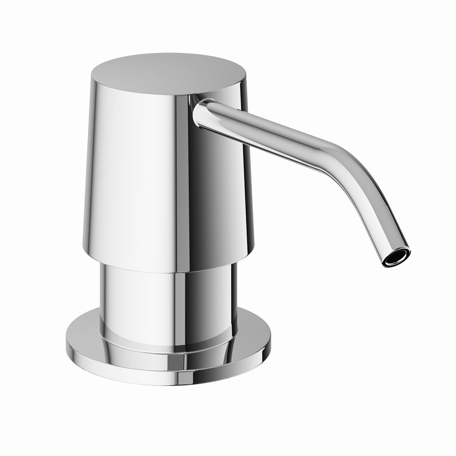VIGO 10 oz Chrome Kitchen Soap Dispenser