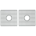 thumbnail image 1 of VIGO 15 in. x 15 in. Silicone Bottom Grid for Double Bowl Kitchen Sink in Gray (2-Pack), 1 of 5