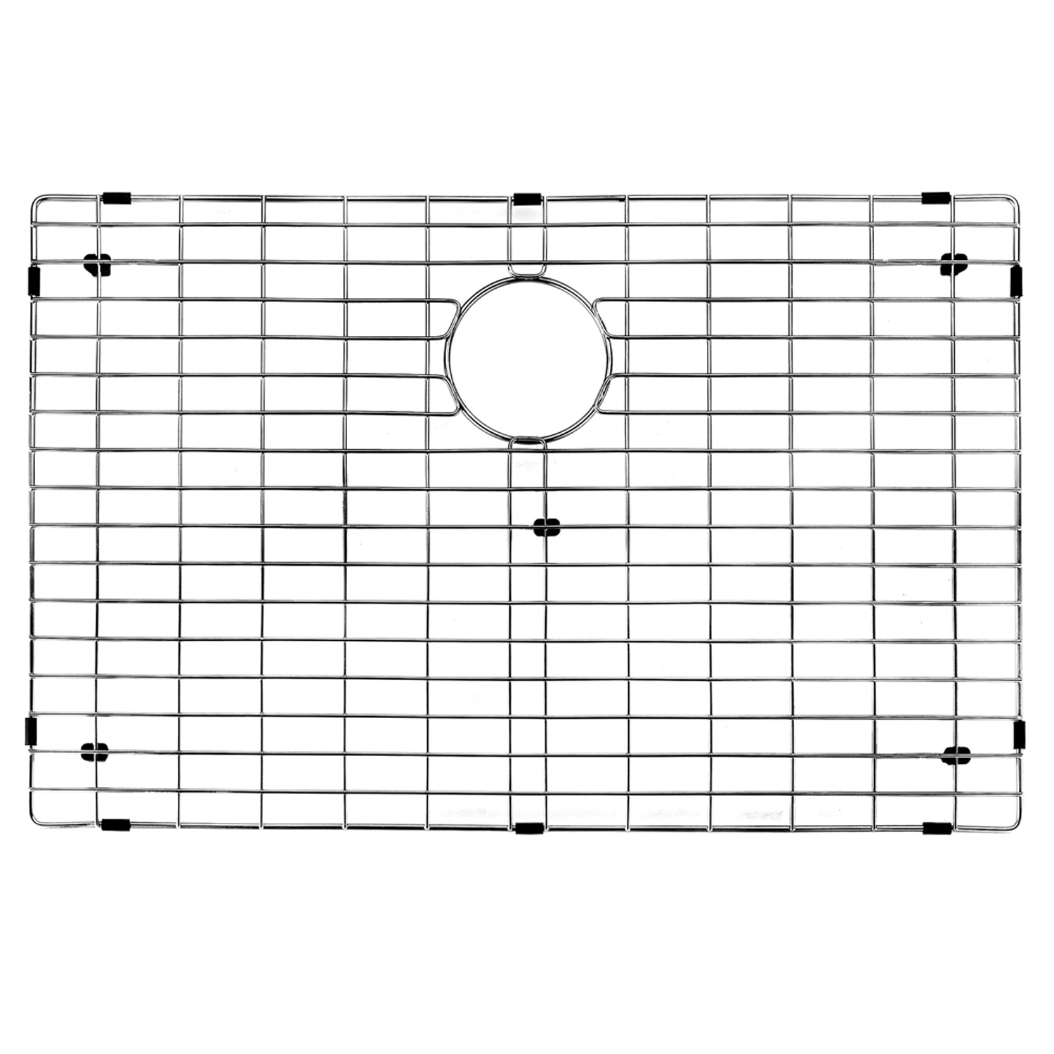 VIGO 28 in. x 18 in. Kitchen Sink Bottom Grid in Stainless Steel ...