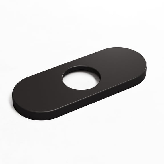 Open Box VIGO 5.5 in. Deck Plate in Matte Black
