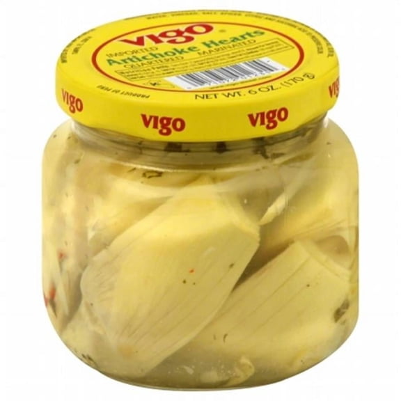 VIGO ARTICHOKE HEART MRNTD-6 OZ -Pack of 12