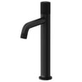 thumbnail image 1 of VIGO Apollo Button Operated Single-Hole Bathroom Vessel Faucet in Matte Black, 1 of 12