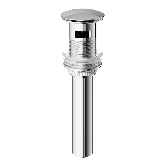 VIGO 1-3/4 in. Bathroom Sink Pop-Up Drain with Overflow in Chrome - VG16002CH