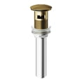 thumbnail image 1 of VIGO 1-3/4 in. Bathroom Sink Pop-Up Drain with Overflow in Matet Brushed Gold - VG16002MG, 1 of 9