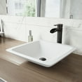 thumbnail image 1 of VIGO Begonia Matte Stone Vessel Bathroom Sink Set With Niko Vessel Faucet In Antique Rubbed Bronze, 1 of 14