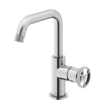 VIGO Cass Single Handle Single-Hole Bathroom Faucet in Brushed Nickel