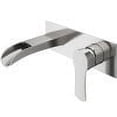 thumbnail image 1 of VIGO Cornelius Single Handle Wall Mount Bathroom Faucet in Brushed Nickel, 1 of 9