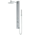 thumbnail image 1 of VIGO Gardenia 39 in. H x 4 in. W 2-Jet Shower Panel System with Adjustable Round Head and Hand Shower Wand in Stainless Steel, 1 of 10