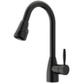thumbnail image 1 of VIGO Graham Single Handle Pull-Down Sprayer Kitchen Faucet in Matte Black, 1 of 11
