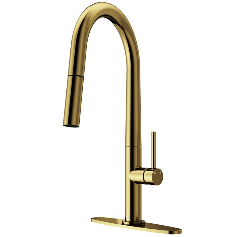 Greenwich Single-Handle Pull-Down Sprayer Kitchen Faucet with Deck Plate in Matte Black Greenwich Single-Handle Pull-Down Sprayer Kitchen Faucet with Deck Plate in Matte Black