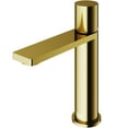 thumbnail image 1 of VIGO Halsey Single Handle Single-Hole Bathroom Faucet in Matte Brushed Gold, 1 of 11